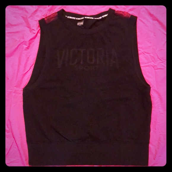 Victoria’s Secret Open Back Cotton Workout Tank - Picture 1 of 3